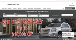 Desktop Screenshot of beamanbuickgmc.com